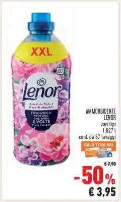 Conad Ammorbidente Lenor offerta