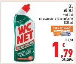 Conad GEL WC NET offerta