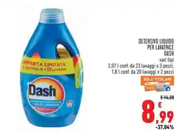 Conad Dash offerta