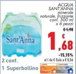 Conad ACQUA SANT'ANNA offerta