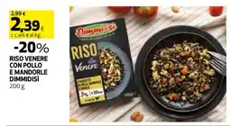 Coop RISO VENERE CON POLLO E MANDORLE DIMMIDISI offerta