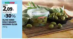 Coop Olive Verdi Dolci Giganti Madama Oliva offerta
