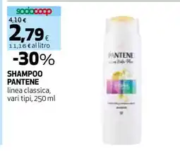 Coop SHAMPOO PANTENE offerta