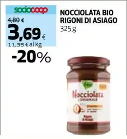 Coop Nocciolata Bio Rigoni di Asiago offerta