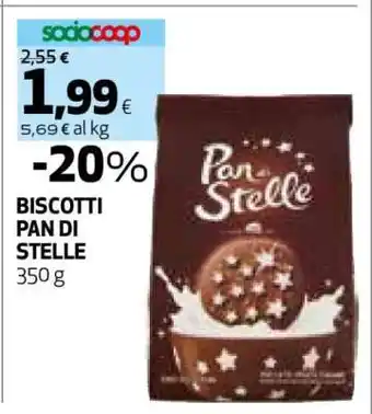 Coop Biscotti Pan di Stelle offerta