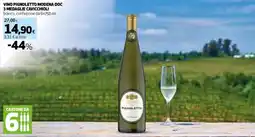 Coop VINO PIGNOLETTO MODENA DOC 3 MEDAGLIE CAVICCHIOLI offerta