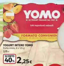Coop Yogurt intero Yomo offerta