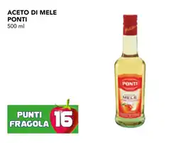 Esselunga Aceto di mele Ponti offerta