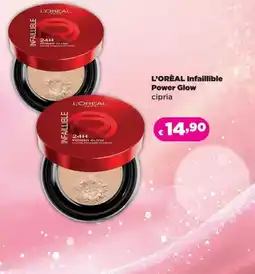 Acqua & Sapone L'ORÉAL Infaillible Power Glow cipria offerta