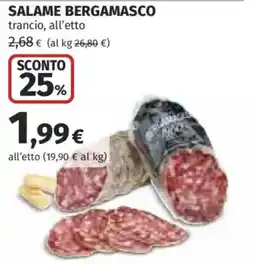 Coop Salame Bergamasco offerta