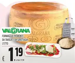 Coop VALGRANA FORMAGGIO PIEMONTE offerta
