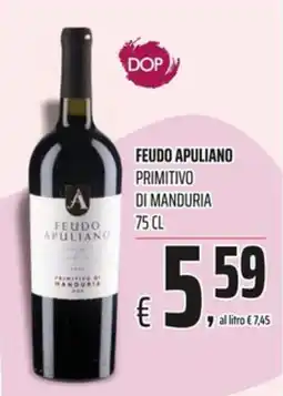 Coop Feudo Apuliano Primitivo di Manduria offerta