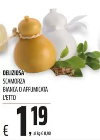 Coop Deliziosa Scamorza Bianca o Affumicata offerta