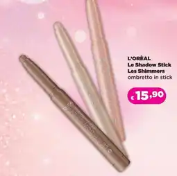 Acqua & Sapone L'ORÉAL Le Shadow Stick Les Shimmers ombretto in stick offerta