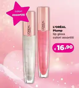 Acqua & Sapone L'ORÉAL Plump lip gloss offerta