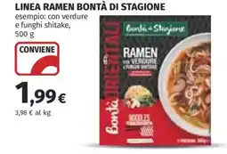 Coop Bontà di Stagione Ramen offerta