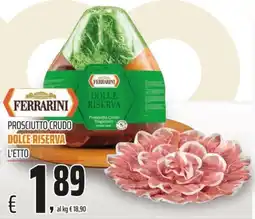 Coop FERRARINI PROSCIUTTO CRUDO DOLCE RISERVA offerta