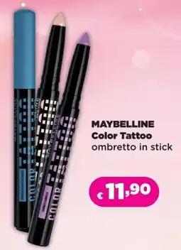 Acqua & Sapone MAYBELLINE Color Tattoo ombretto in stick offerta