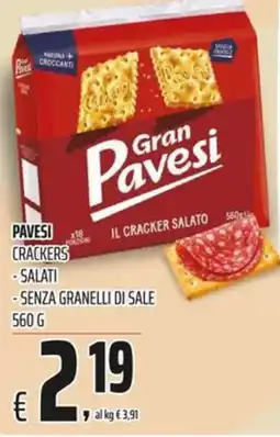 Coop Gran Pavesi IL CRACKER SALATO offerta