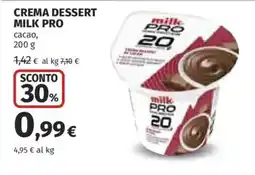 Coop CREMA DESSERT MILK PRO cacao offerta