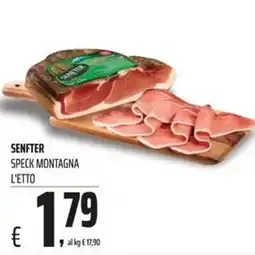 Coop SENFTER SPECK MONTAGNA offerta