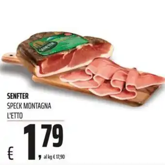 Coop SENFTER SPECK MONTAGNA offerta