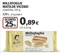 Coop Millefoglie Matilde Vicenzi classiche offerta