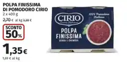 Coop Polpa finissima Cirio offerta