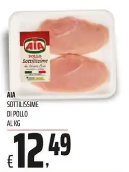 Coop AIA POLLO Sottilissime offerta
