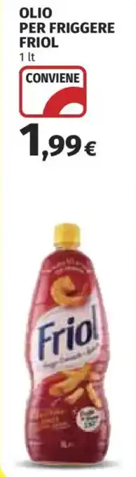 Coop Olio per friggere Friol offerta