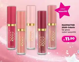 Acqua & Sapone MAXFACTOR 2000 Calorie lip gloss offerta