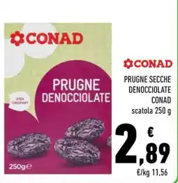 Conad Prugne secche denocciolate CONAD offerta
