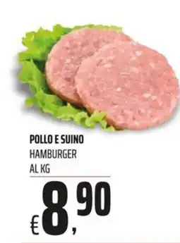 Coop POLLO E SUINO HAMBURGER offerta