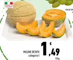 Conad MELONE RETATO categoria I offerta
