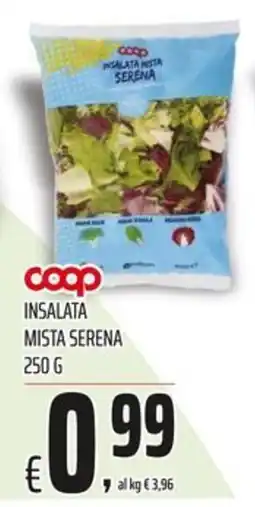 Coop coop INSALATA MISTA SERENA offerta