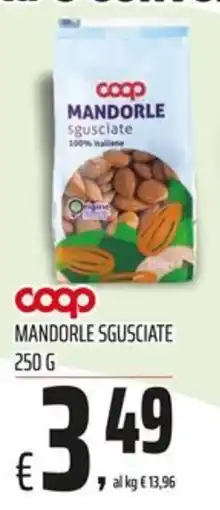 Coop coop MANDORLE SGUSCIATE offerta