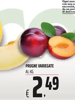 Coop PRUGNE VARIEGATE offerta