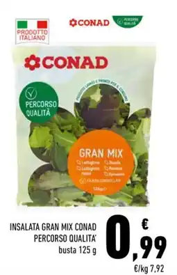 Conad INSALATA GRAN MIX CONAD PERCORSO QUALITA' offerta