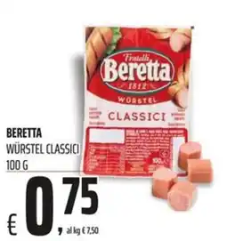 Coop Beretta Würstel Classici offerta