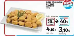 Coop BIRBE BOCCONCINI DI POLLO AMADORI offerta