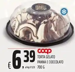 Coop TORTA GELATO Panna e Cioccolato offerta