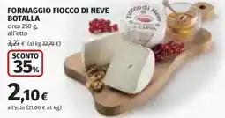 Coop Formaggio Fiocco di Neve Botalla offerta
