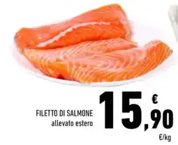 Conad FILETTO DI SALMONE allevato estero offerta