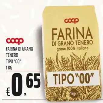 Coop Farina di grano tenero tipo "00" coop offerta