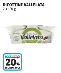 Coop Ricottine Vallelata offerta