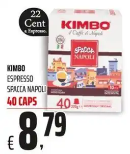 Coop KIMBO ESPRESSO SPACCA NAPOLI offerta