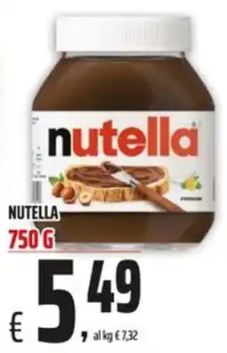 Coop Nutella offerta