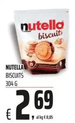 Coop Nutella biscuits offerta