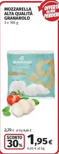 Coop Mozzarella alta qualità Granarolo offerta