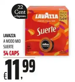 Coop LAVAZZA A MODO MIO SUERTE offerta